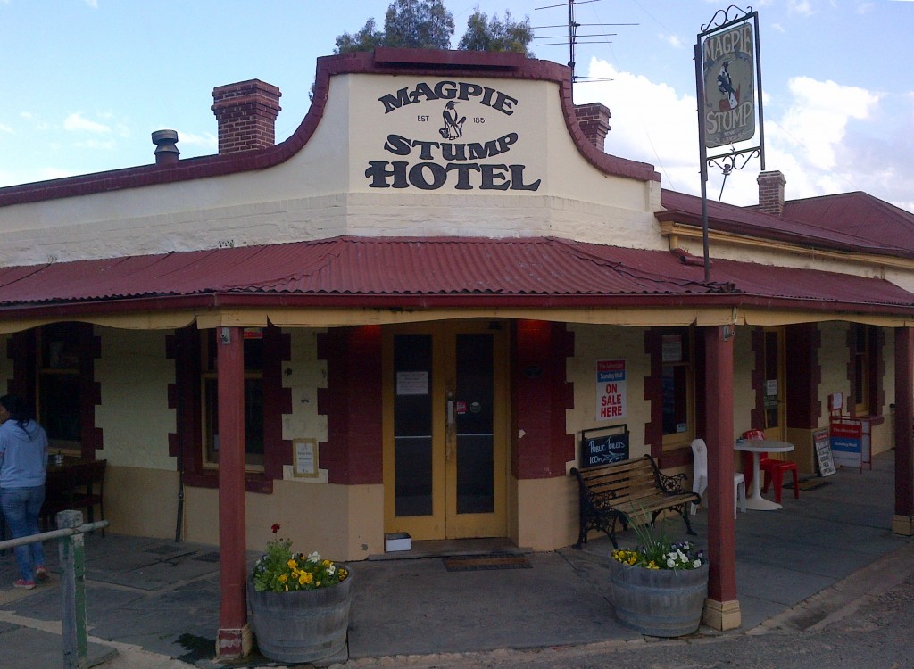 A little pub in south Australia where I enjoyed watching the community gather.